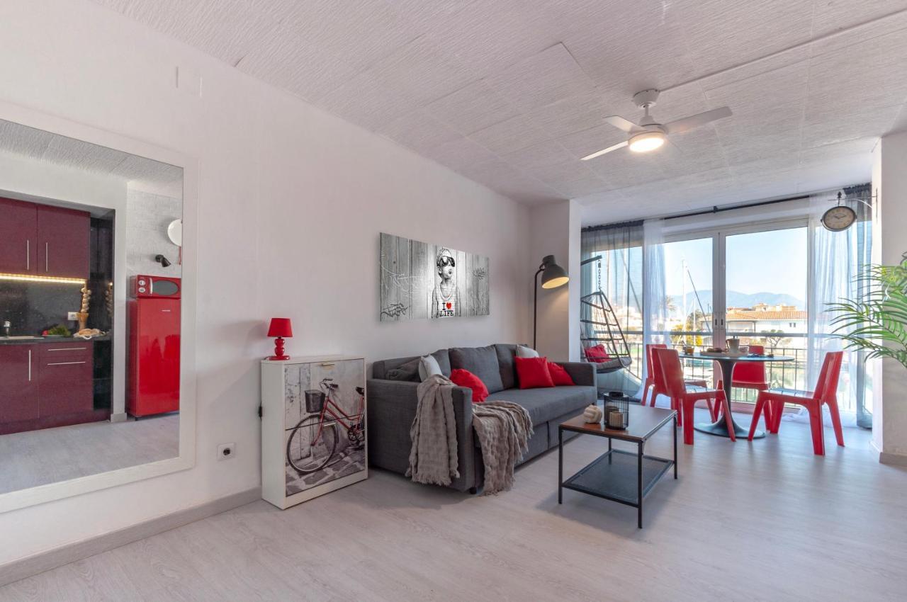 Estudio En 1ª Linea Con Vistas Al Puerto Deportivo By Insidehome Empuriabrava Εξωτερικό φωτογραφία