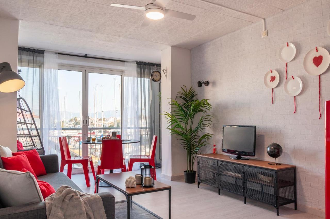 Estudio En 1ª Linea Con Vistas Al Puerto Deportivo By Insidehome Empuriabrava Εξωτερικό φωτογραφία